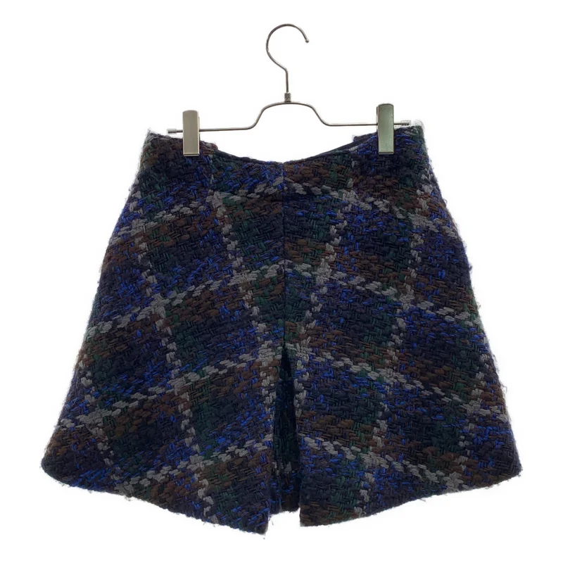 sacai luck / サカイラック | ツイード ニット ショートパンツ | 2 | レディース