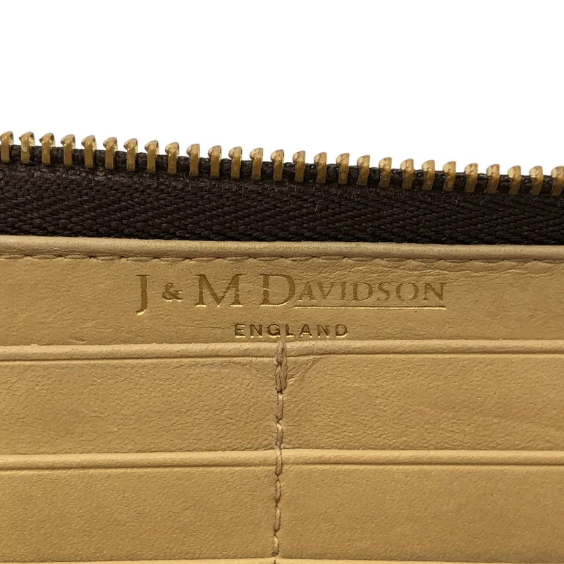 J&M DAVIDSON / ジェイアンドエムデヴィッドソン | 牛革 カウレザー ウォレット 長財布 |