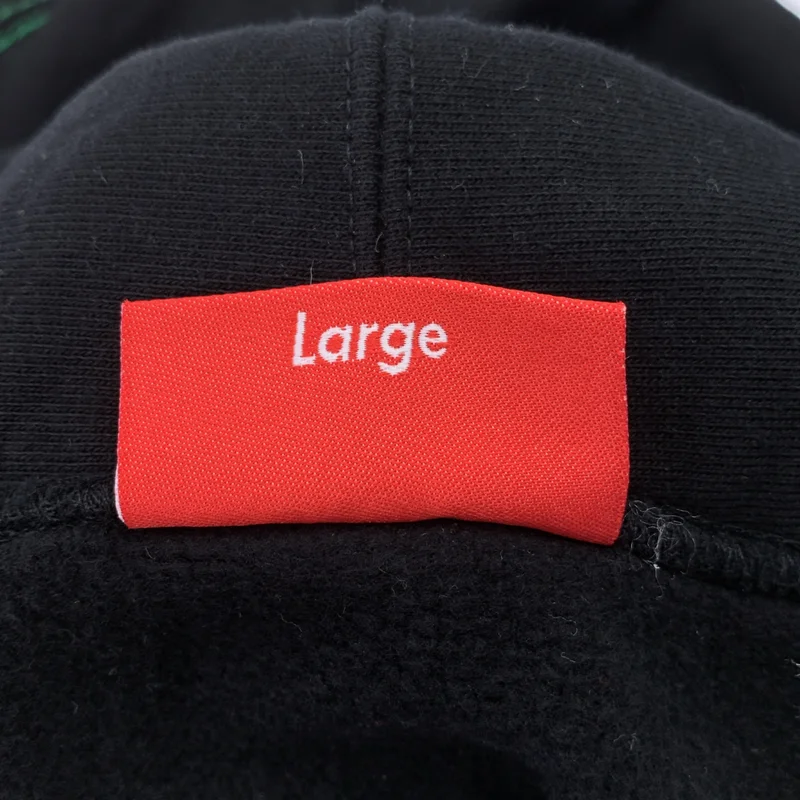 SUPREME / シュプリーム | Big Stitch Hooded コットン フーデッド パーカ | LARGE | メンズ