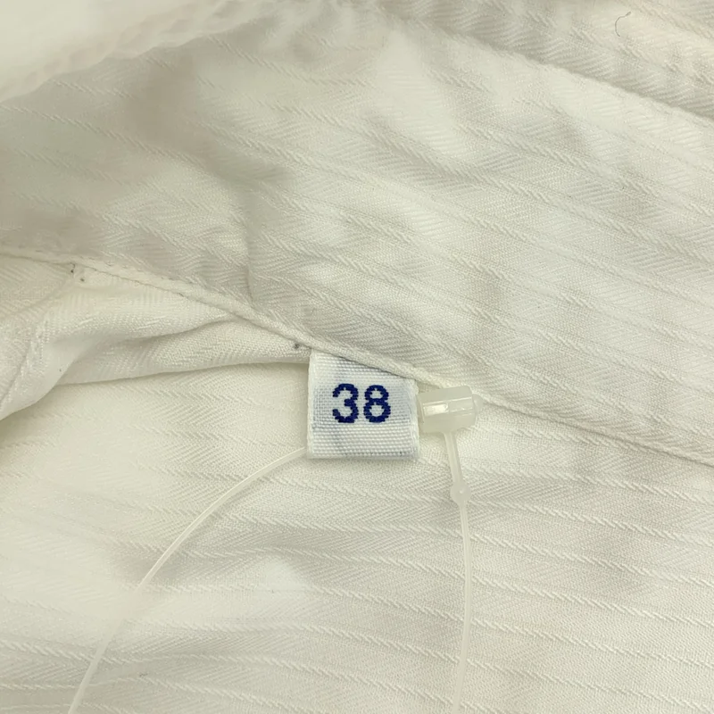 BARBA / バルバ | コットン ストライプ レギュラーカラー シャツ ブラウス | 38 | レディース