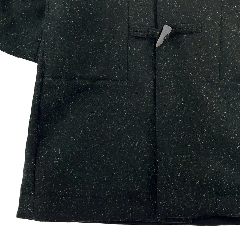 OVERCOAT / オーバーコート | YOKE SLEEVE OVERCOAT WITH HOOD IN
