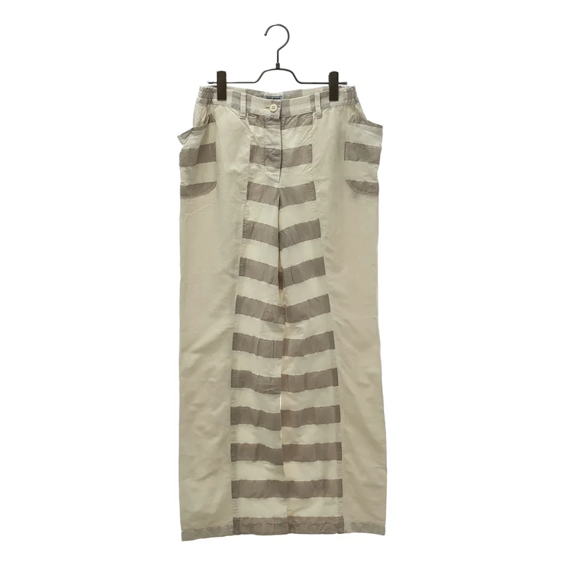 ISSEY MIYAKE FETE / イッセイミヤケフェット | A-POC INSIDE / ボーダー切替 パンツ | 2 | レディース