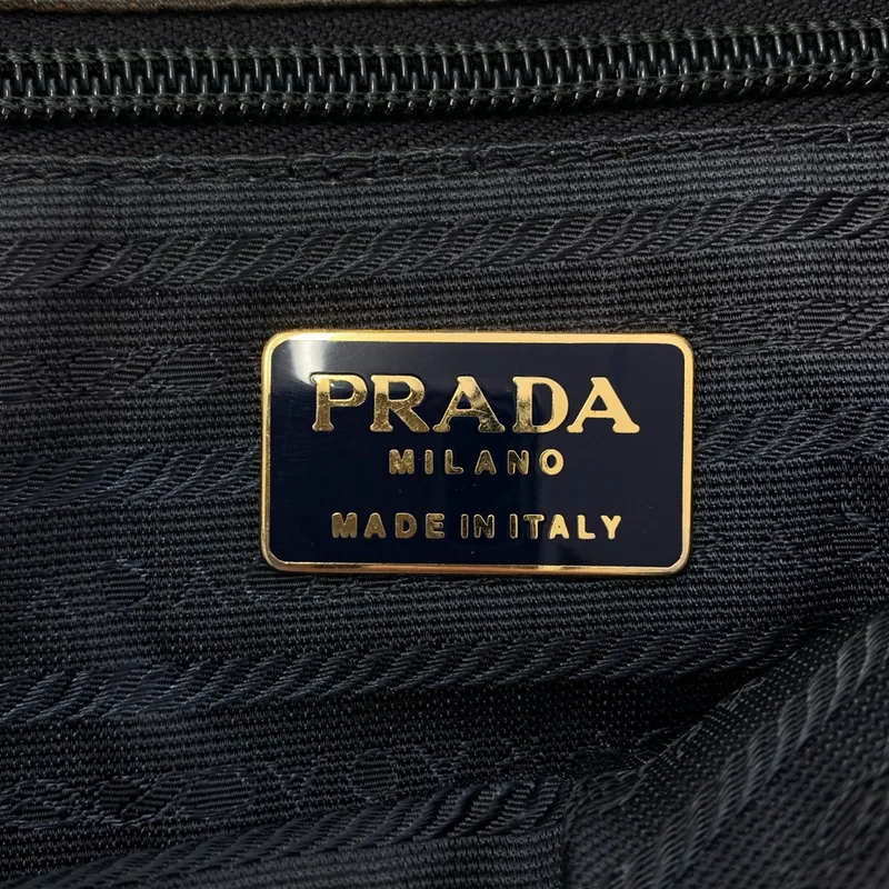 PRADA / プラダ | キルティング チェーンショルダー ハンドバッグ / ロゴ総裏地 |