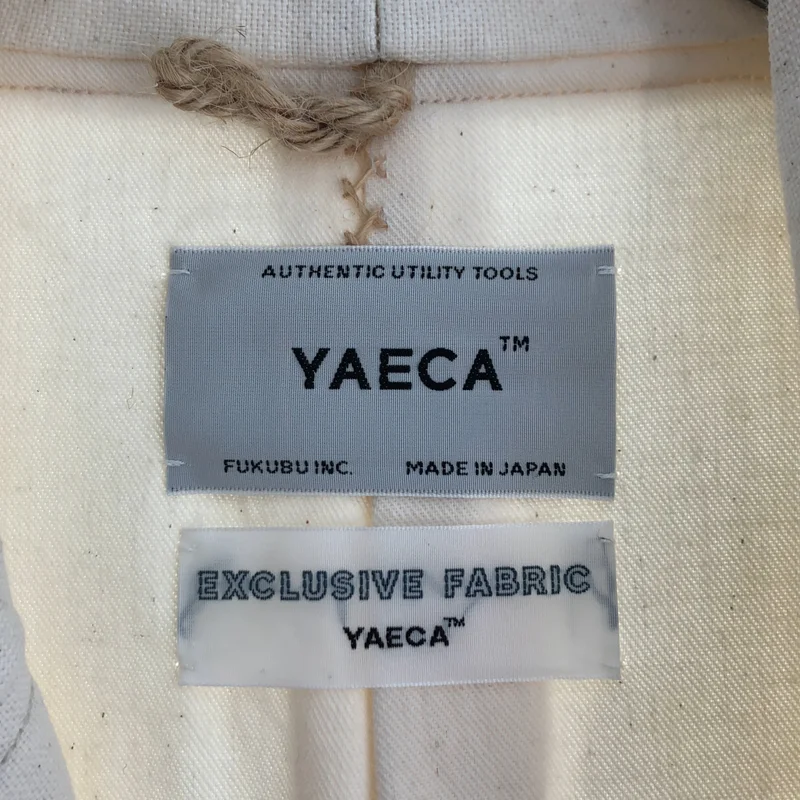 YAECA / ヤエカ | リネン コットン チェスターコート | M | メンズ