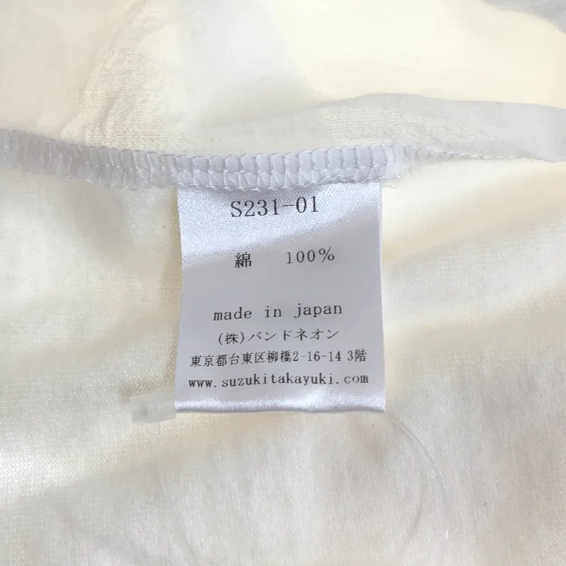 suzuki takayuki / スズキタカユキ | コンビネーション Tシャツ |
