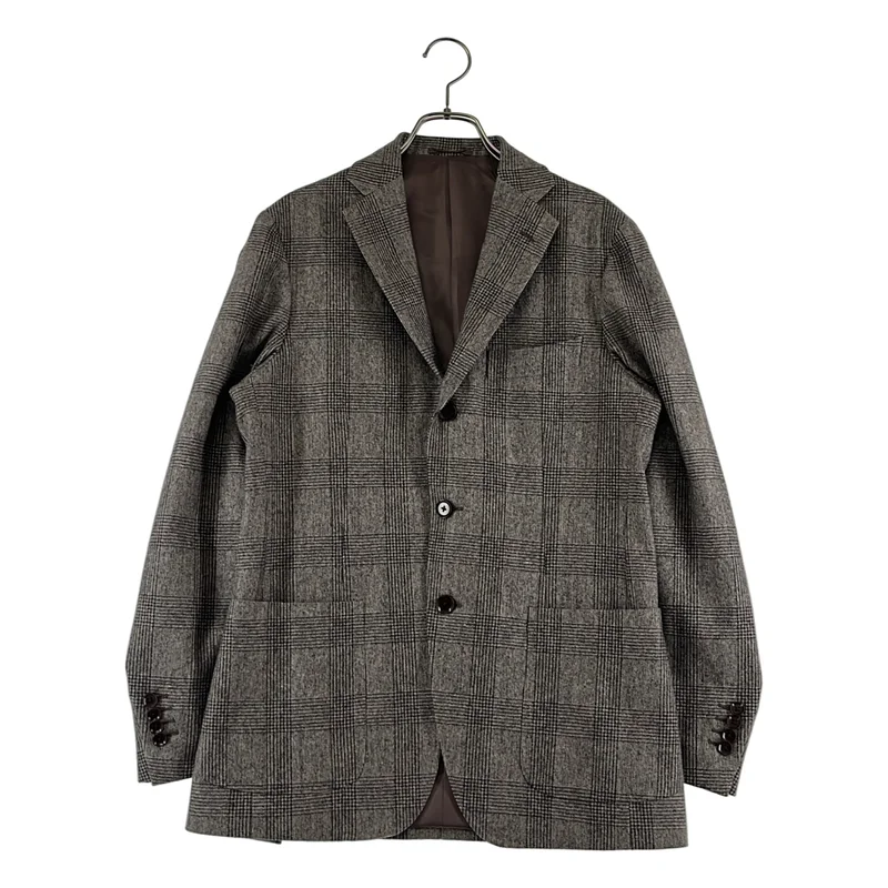RING JACKET / リングヂャケット | CANONICO  ウール チェック 3B テーラードジャケット | 44 | メンズ
