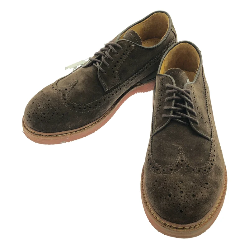 visvim / ビズビム | PATRICIAN WT-FOLK スエード ウイングチップ レースアップシューズ | 9 | メンズ