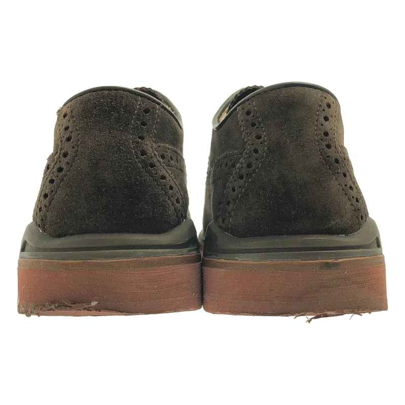 visvim / ビズビム | PATRICIAN WT-FOLK スエード ウイングチップ レースアップシューズ | 9 | メンズ