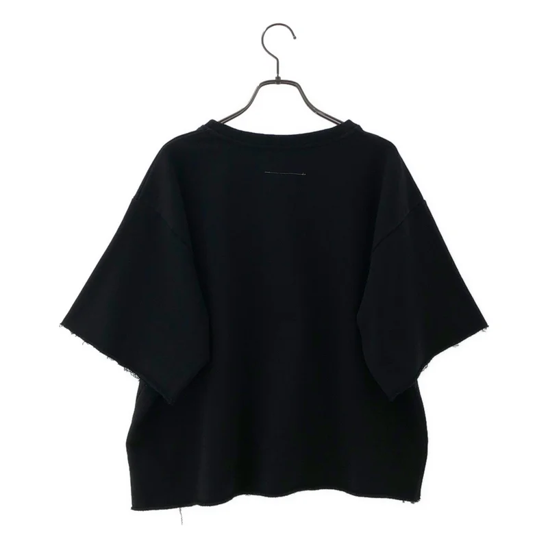 MM6 Maison Margiela / エムエムシックスメゾンマルジェラ | 2020SS | ワイド クロップド ロゴTシャツ S32GU0133 | M | レディース