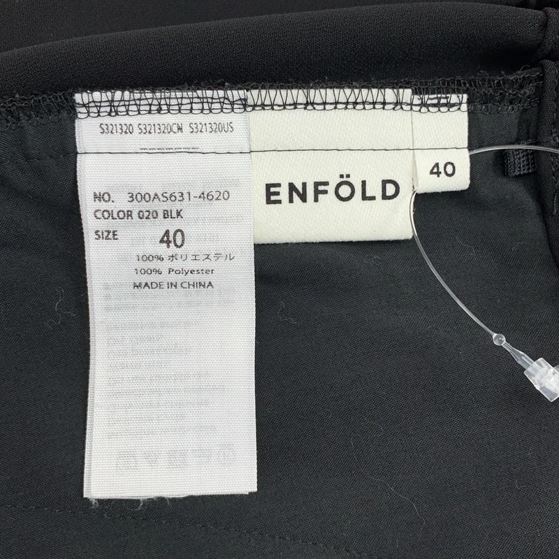 ENFOLD / エンフォルド | PEダブルクロス ゴムジョッパーズパンツ | 40 | レディース