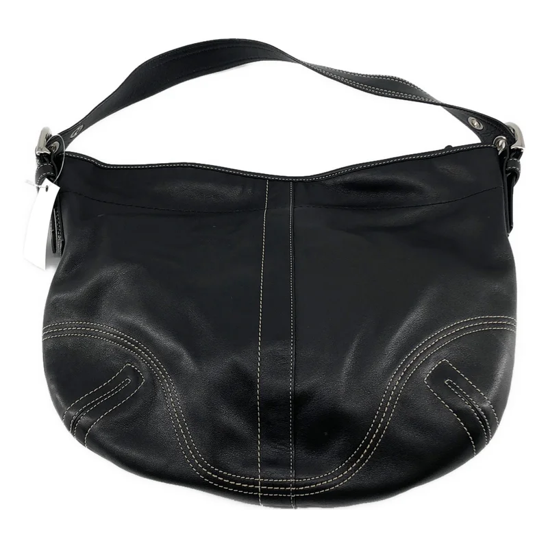 COACH / コーチ | SOHO HOBO / ソーホー ホーボー レザー ステッチ ショルダーバッグ |