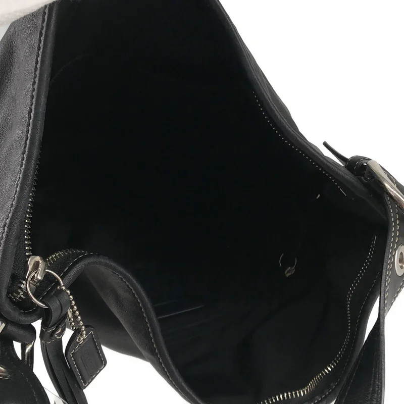COACH / コーチ | SOHO HOBO / ソーホー ホーボー レザー ステッチ ショルダーバッグ |