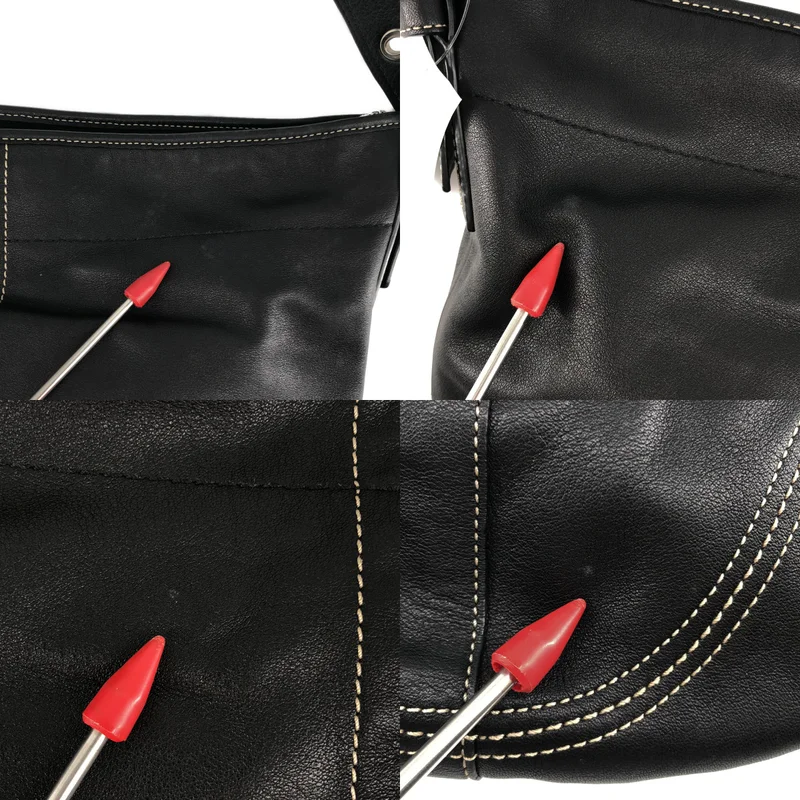 COACH / コーチ | SOHO HOBO / ソーホー ホーボー レザー ステッチ ショルダーバッグ |