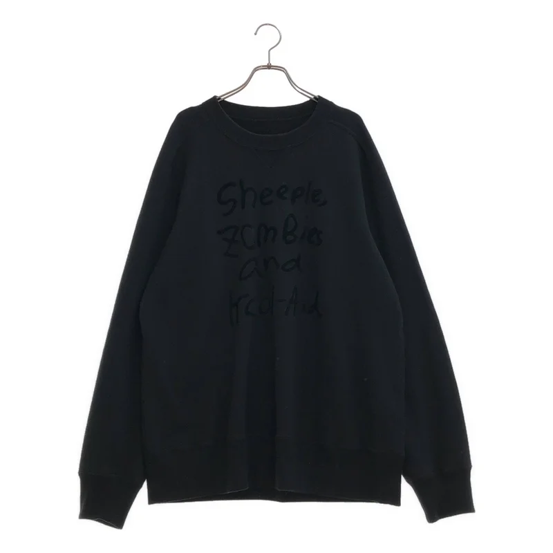 sacai / サカイ | × MADSAKI / プリントクルーネックスウェット | 4 | メンズ