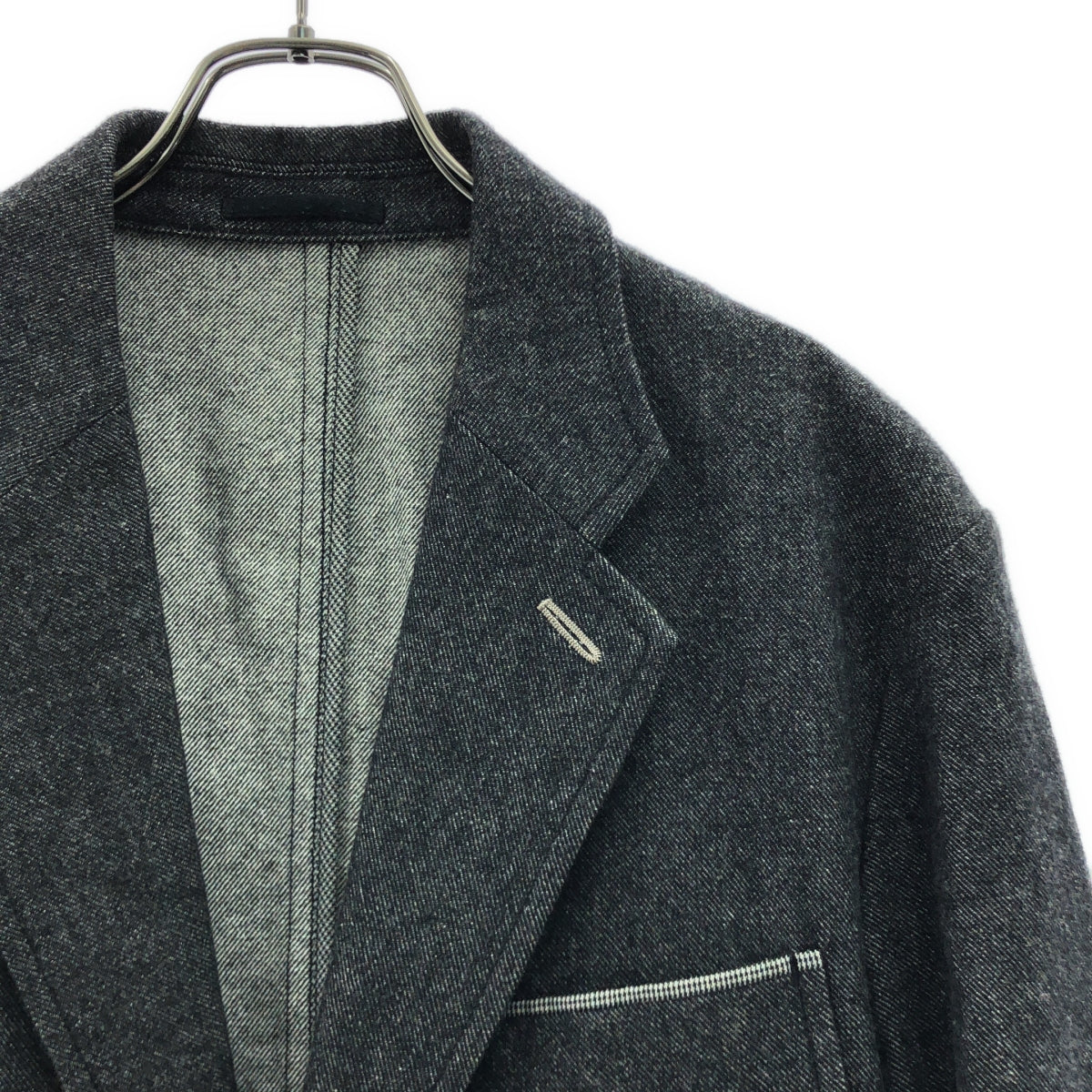 ISSEY MIYAKE / イッセイミヤケ | ウール ナイロン テーラード