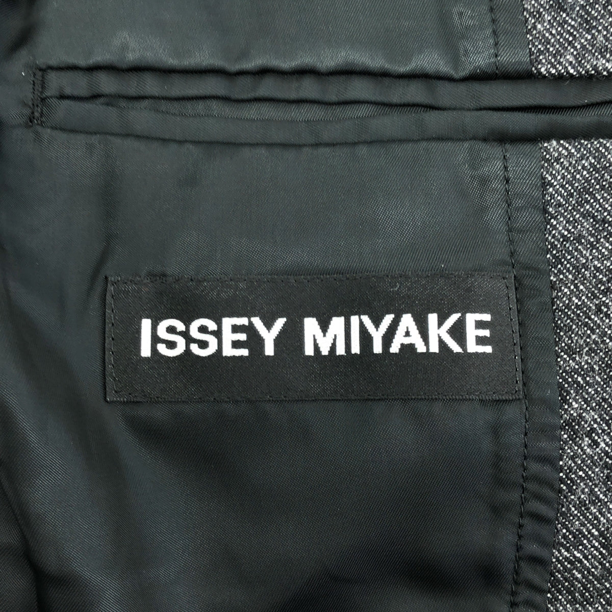 ISSEY MIYAKE / イッセイミヤケ | ウール ナイロン テーラード