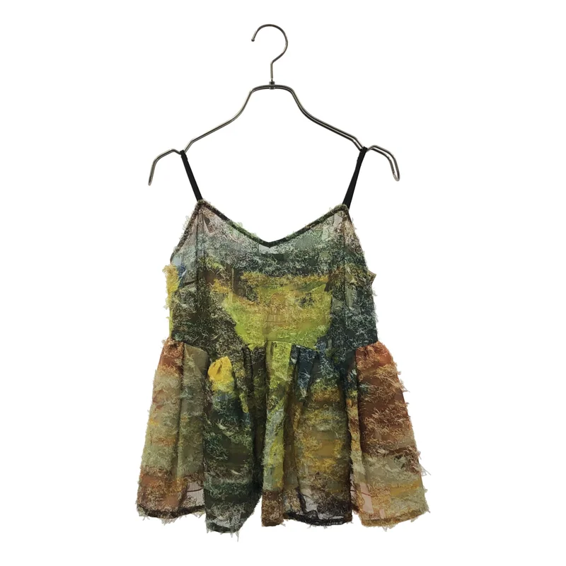 AMERI / アメリ | MEDI RACHEL FLUFFY ART CAMISOLE キャミソール | S | レディース