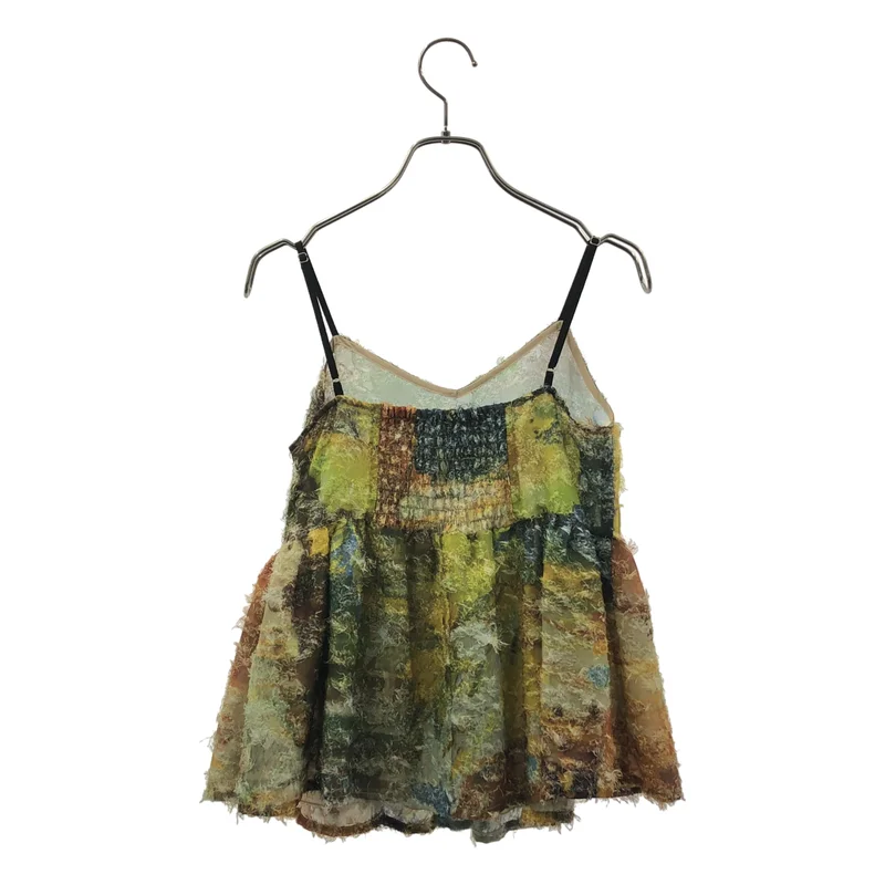AMERI / アメリ | MEDI RACHEL FLUFFY ART CAMISOLE キャミソール | S | レディース