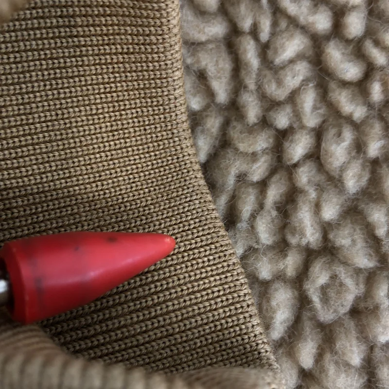 ADAWAS / アダワス | FAKE MOUTON BOMBER ジャケット | F | レディース