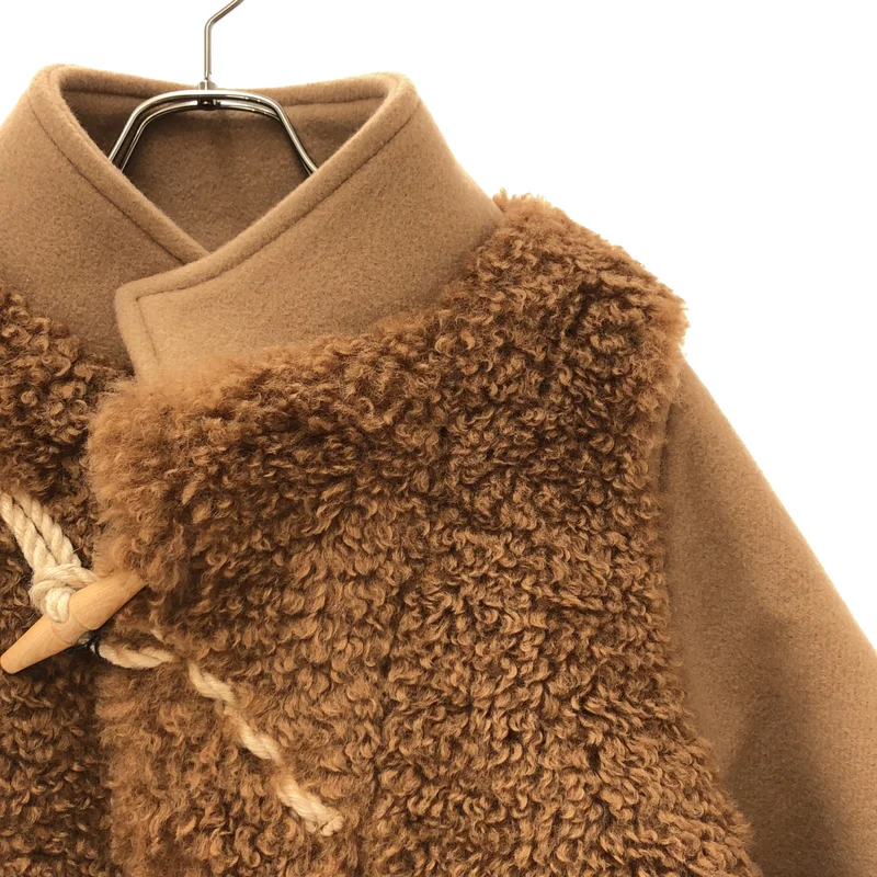 HYKE / ハイク | 2025AW | DOUBLE FACE FAUX SHEARLING DUFFEL JACKET ジャケット | 2 | レディース