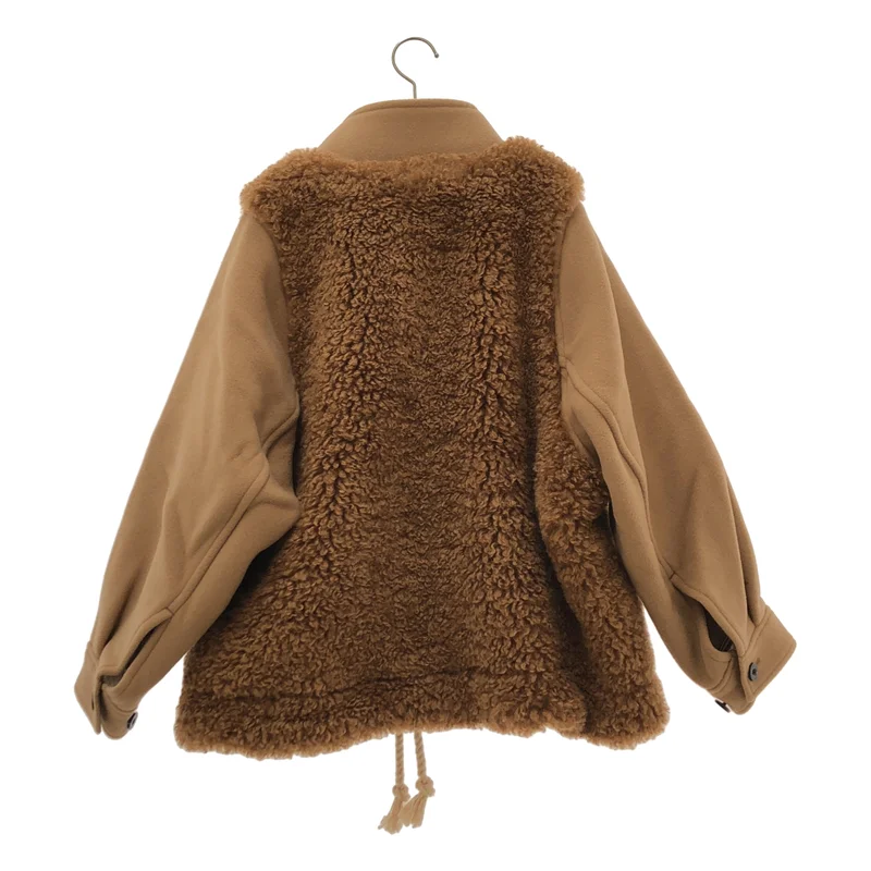 HYKE / ハイク | 2025AW | DOUBLE FACE FAUX SHEARLING DUFFEL JACKET ジャケット | 2 | レディース