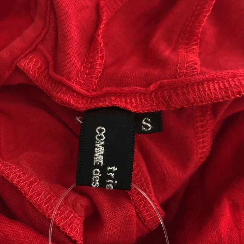 tricot COMME des GARCONS / トリココムデギャルソン | 2014SS | コットン ラウンドカラー 再構築 カットソー | S | レディース