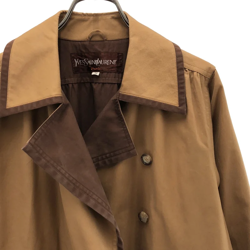 YVES SAINT LAURENT / イヴサンローラン | パイピングコート FR017-026 | M | レディース
