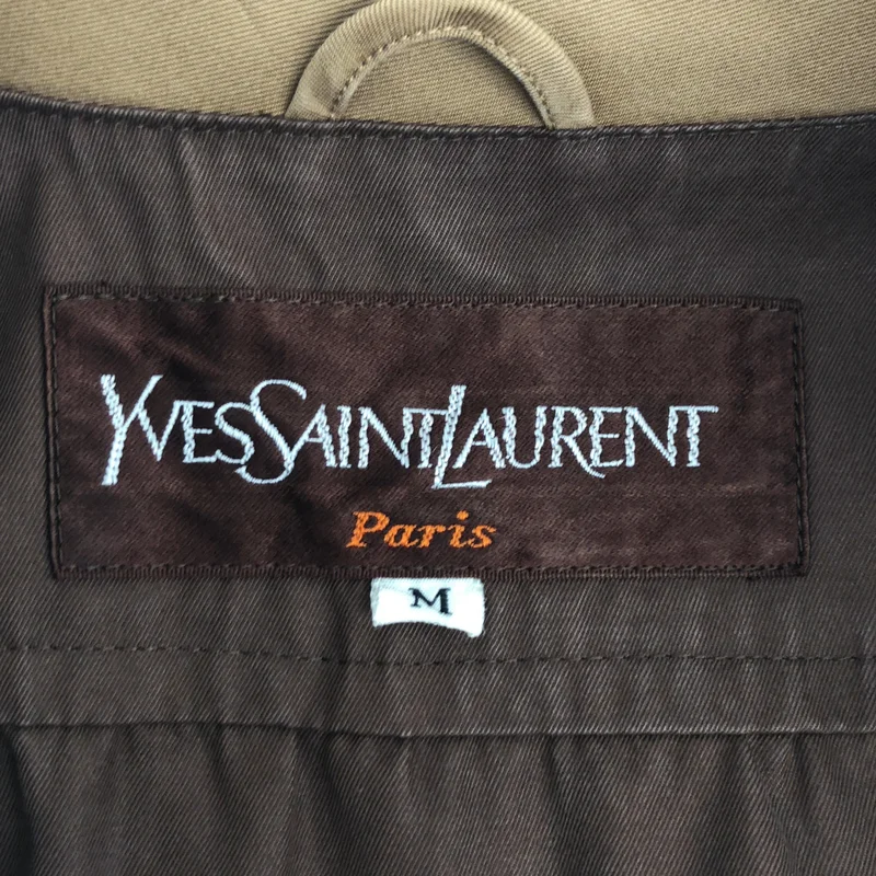 YVES SAINT LAURENT / イヴサンローラン | パイピングコート FR017-026 | M | レディース