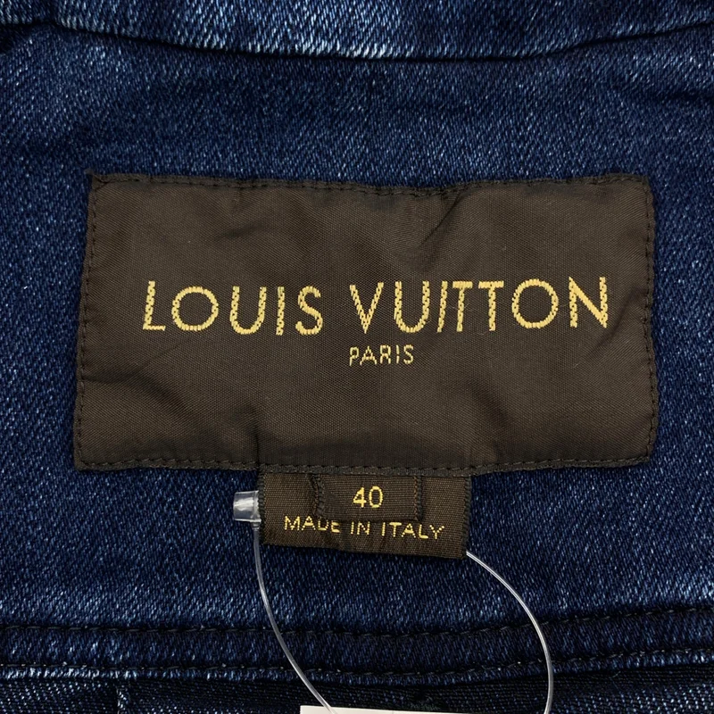 Louis Vuitton / ルイヴィトン | デニム ライダースジャケット | 40 | レディース