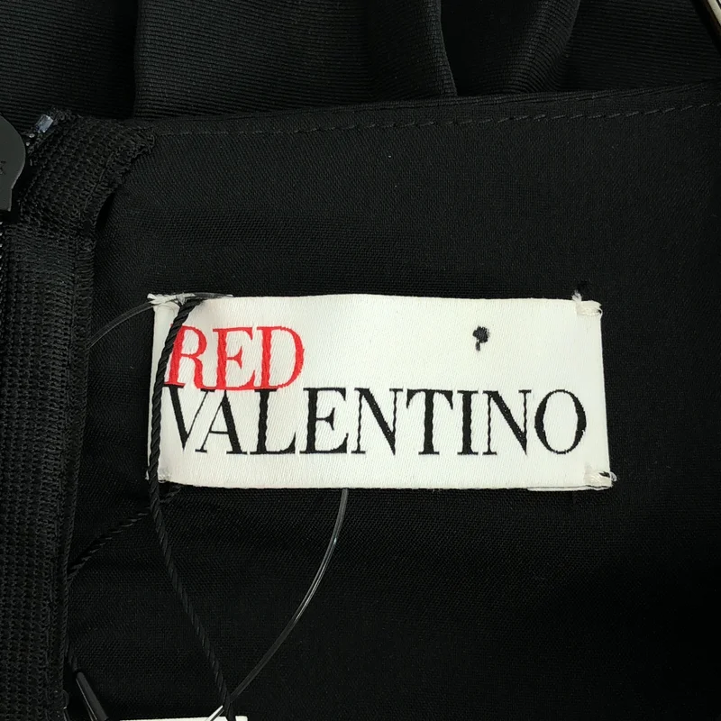 RED VALENTINO / レッドヴァレンティノ | プリーツ ノースリーブ ワンピース | 48 | レディース