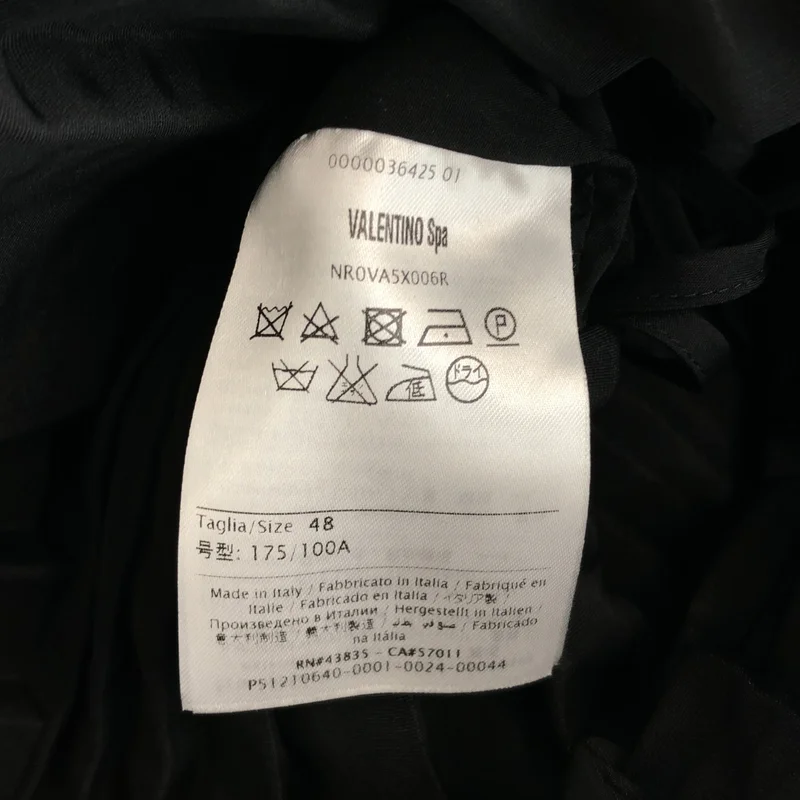 RED VALENTINO / レッドヴァレンティノ | プリーツ ノースリーブ ワンピース | 48 | レディース