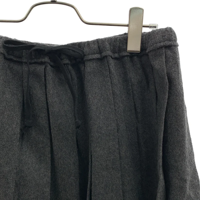 tao COMME des GARCONS / タオコムデギャルソン | ウール プリーツ ボリューム スカート | M | レディース