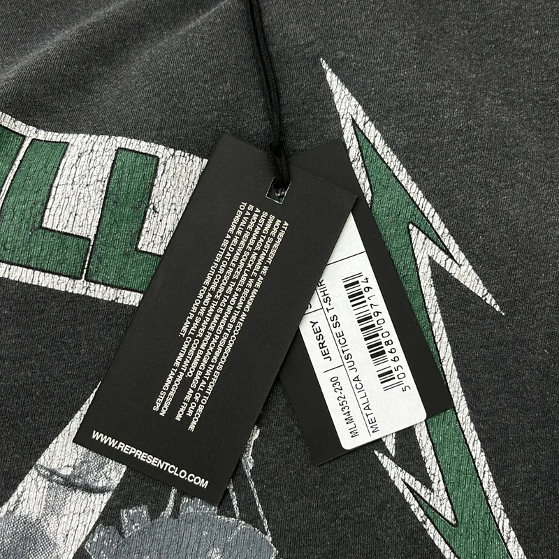 REPRESENT / リプレゼント | Metallica Justice メタリカ プリント Tシャツ | M | メンズ