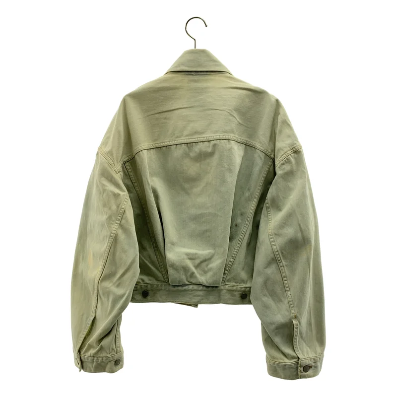 Acne Studios / アクネストゥディオズ | コットン オーバーサイズ クロップド フィット デニムジャケット | EUR32 | レディース