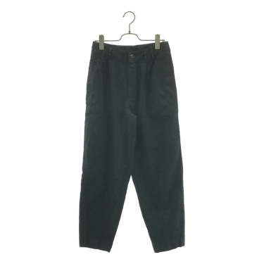 nonnotte / ノノット | Draw Cord Wide Straight Trousers リネン混