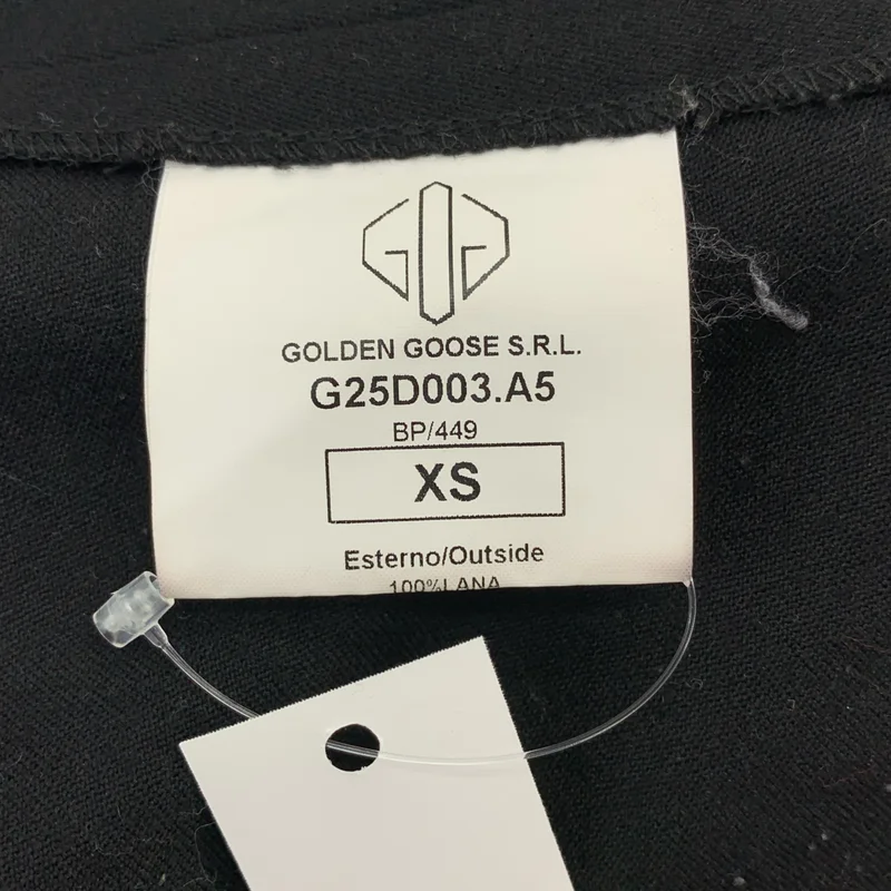 GOLDEN GOOSE / ゴールデングース | ウール タック テーパードパンツ | XS | レディース