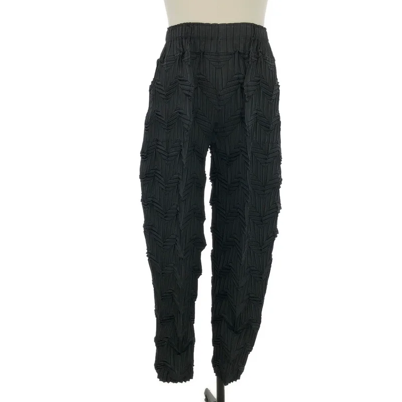A-POC ABLE ISSEY MIYAKE / エイポックエイブルイッセイミヤケ | 2025SS | TYPE-O 019 Steam Stretch プリーツ イージーパンツ | 2 | メンズ