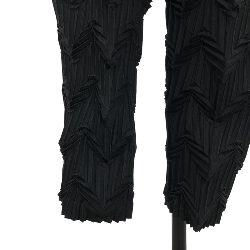 A-POC ABLE ISSEY MIYAKE / エイポックエイブルイッセイミヤケ | 2025SS | TYPE-O 019 Steam Stretch プリーツ イージーパンツ | 2 | メンズ