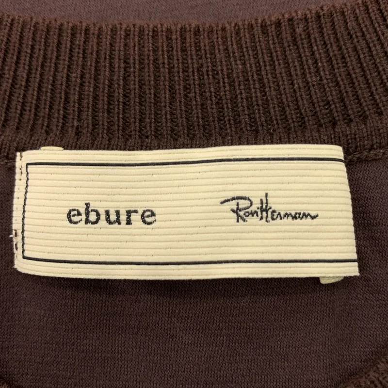 ebure / エブール | × Ron Herman コットンポンチ ニットカラー カットソー | 38 | レディース