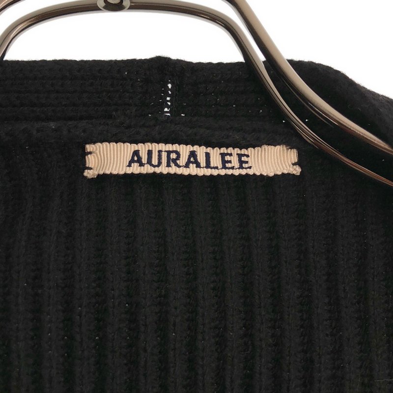 AURALEE / オーラリー | SUPER FINE WOOL RIB KNIT BIG CARDIGAN カーディガン | 4 | メンズ