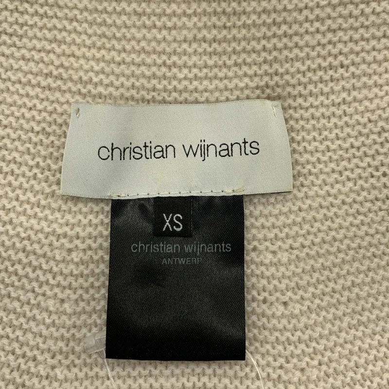 Christian Wijnants / クリスチャンワイナンツ | メリノウール ハイネック ニット ワンピース | XS | レディース