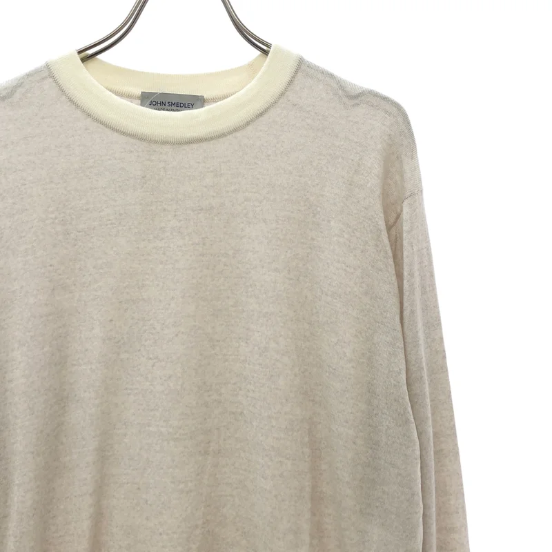 JOHN SMEDLEY / ジョンスメドレー | メリノウール ニット_長袖 | S | レディース