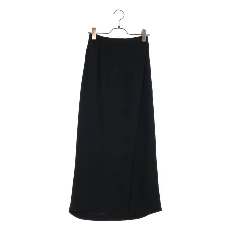 EMPORIO ARMANI / エンポリオアルマーニ | バックジップ ラップスカート | 38 | レディース