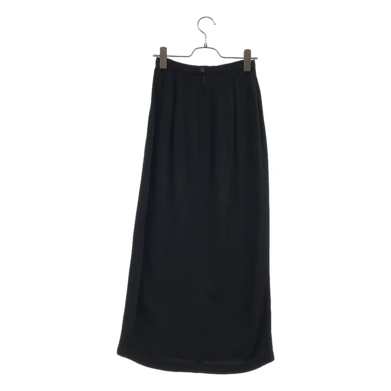 EMPORIO ARMANI / エンポリオアルマーニ | バックジップ ラップスカート | 38 | レディース
