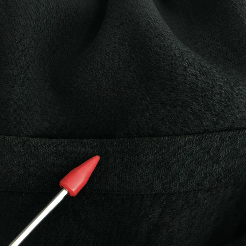 EMPORIO ARMANI / エンポリオアルマーニ | バックジップ ラップスカート | 38 | レディース