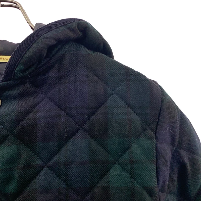 Traditional Weatherwear / トラディショナルウェザーウェア | ウール チェック キルティングコート | 34 | レディース