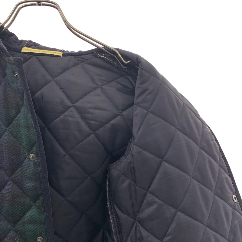 Traditional Weatherwear / トラディショナルウェザーウェア | ウール チェック キルティングコート | 34 | レディース
