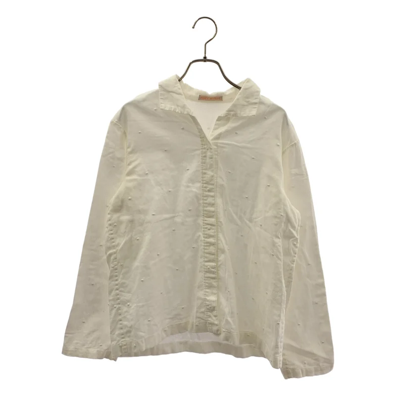 I.S. ISSEY MIYAKE イッセイミヤケ シャツ コットン ブラウス ISSEY MIYAKE / イッセイミヤケ | コットン フライフロント シャツ