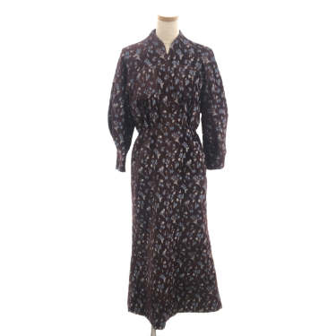 Mame Kurogouchi / マメクロゴウチ | Floral Jacquard Fraise Stitch