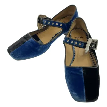 TOGA PULLA トーガプルラ メタル サンダル パンプス 37 TOGA PULLA / トーガプルラ | METAL SNEAKER SANDAL / メタル